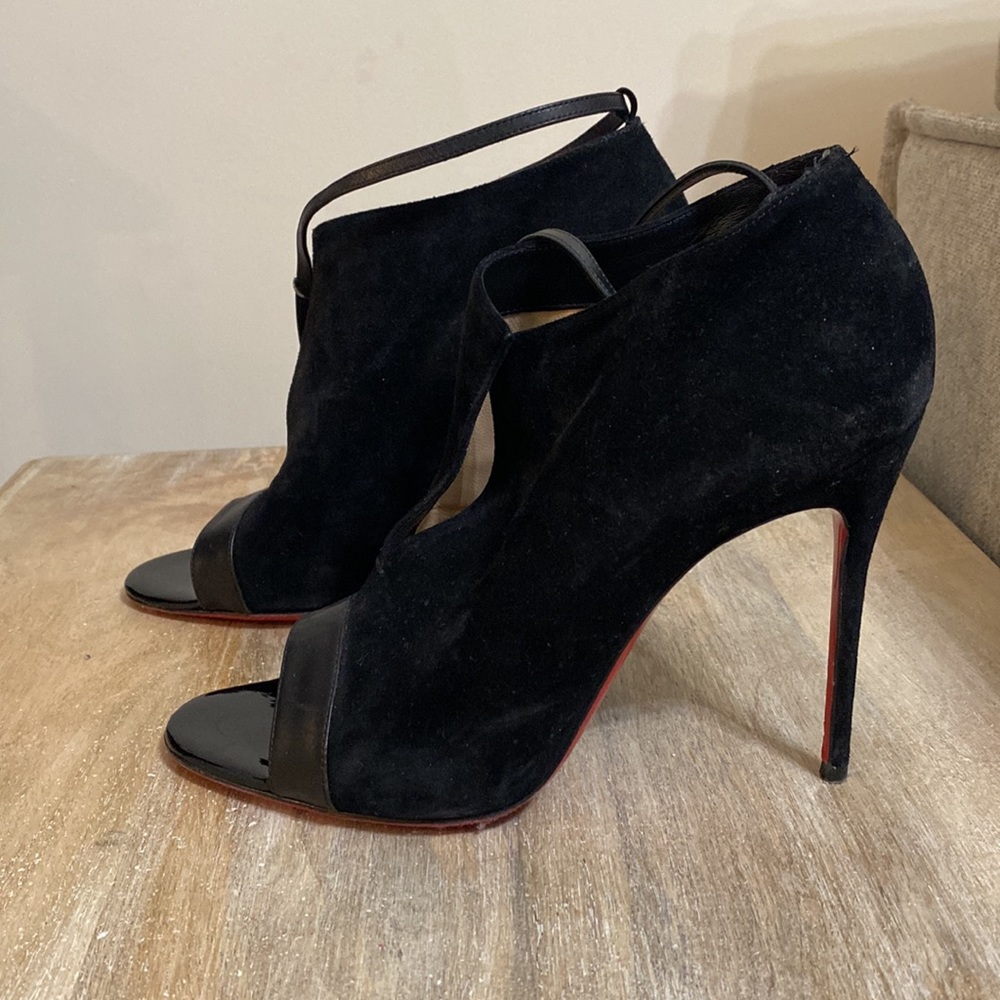 Christian Louboutin Suede Booties